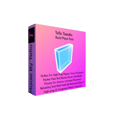 Fortnite-style Packet Placement Pack